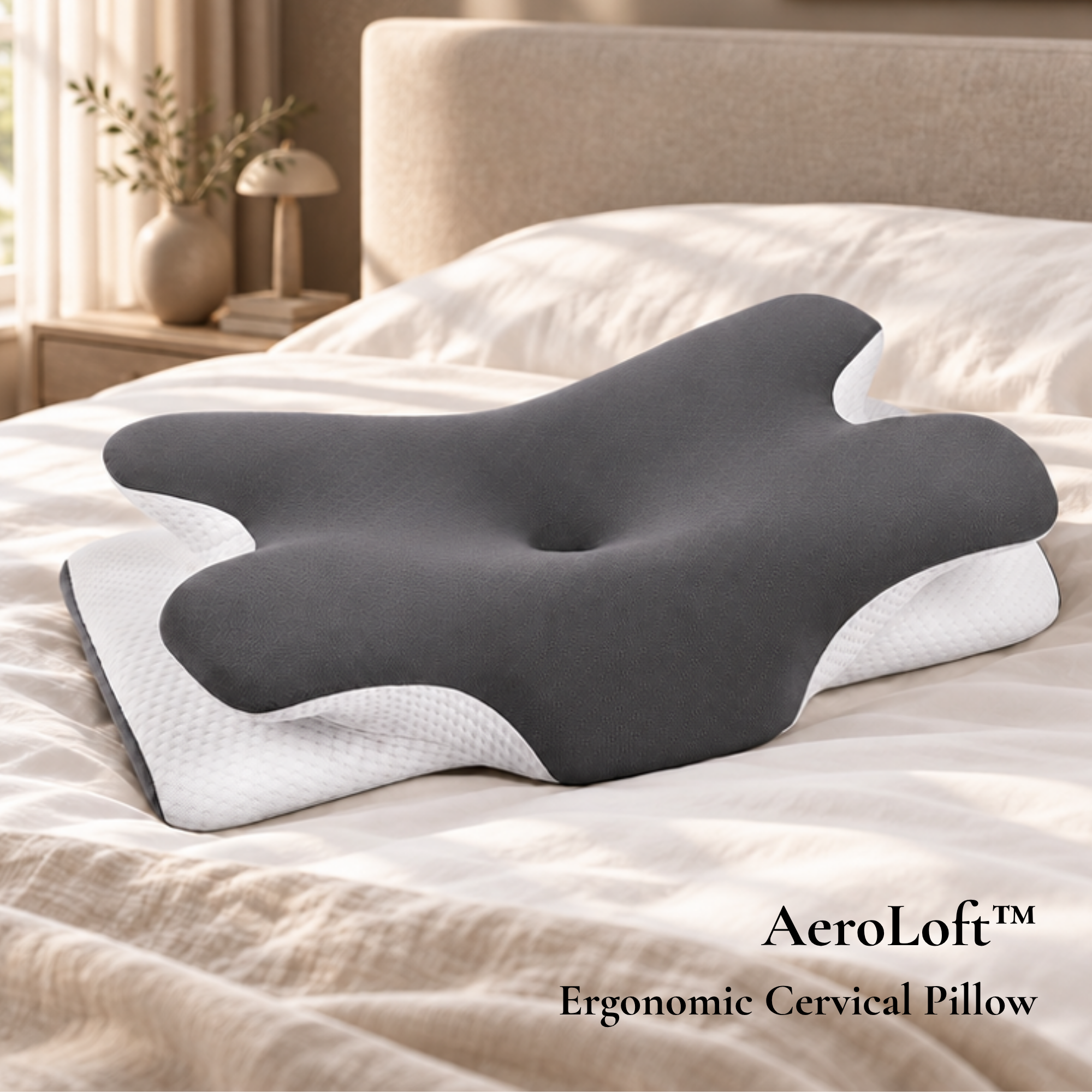 AeroLoft™ Ergonomic Cervical Pillow